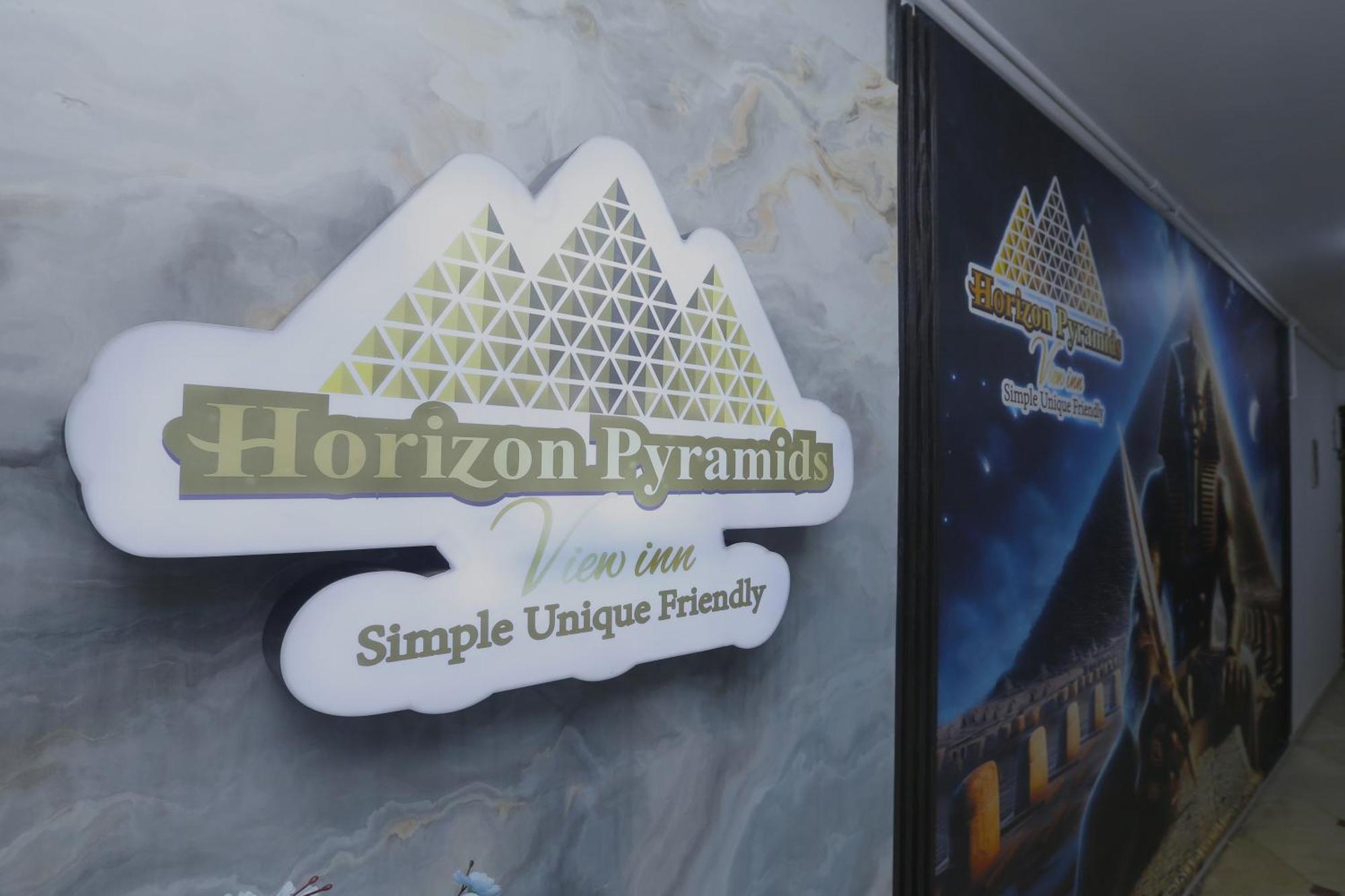 Horizon Pyramids View Inn Kafrat al Jabal Exterior foto