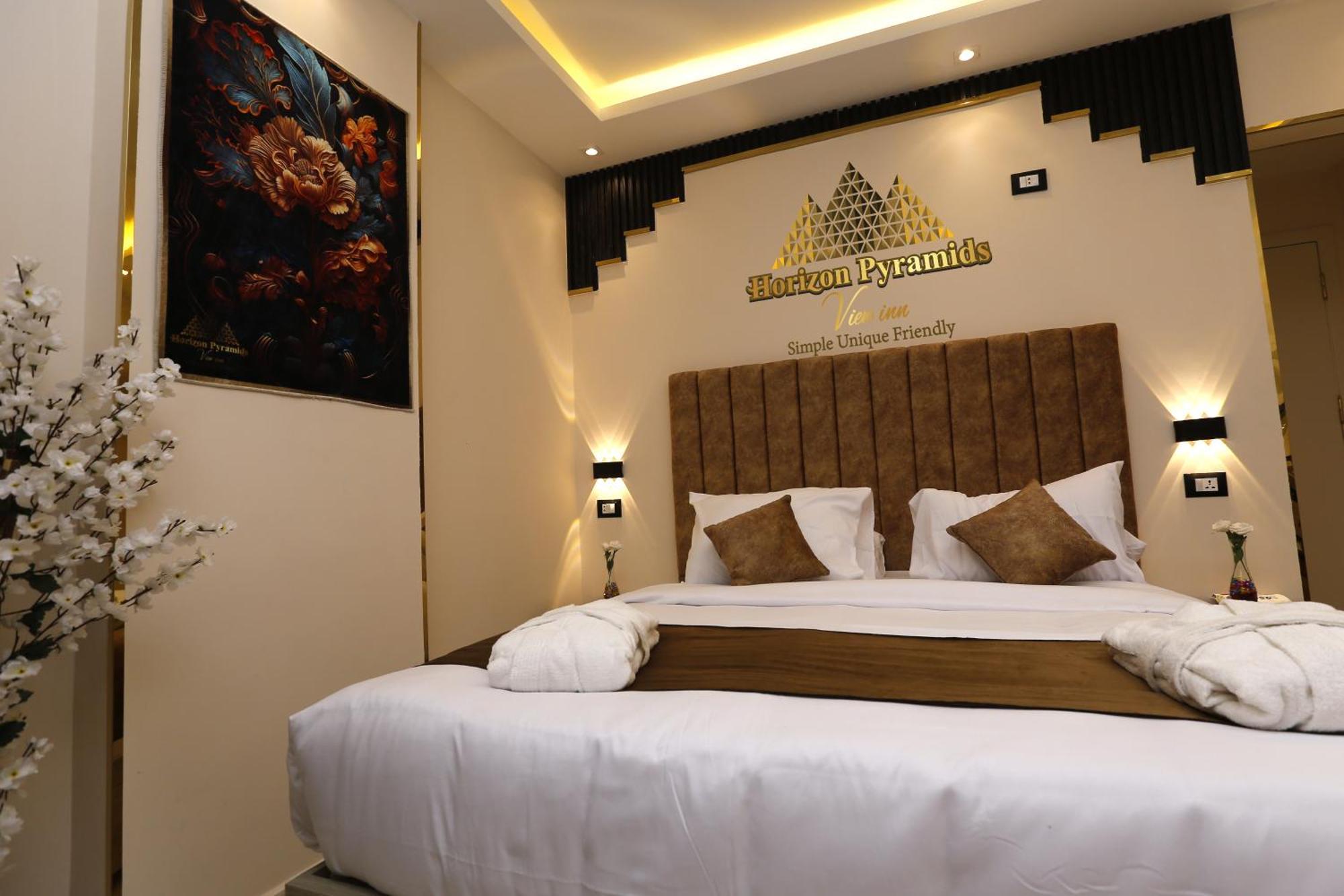 Horizon Pyramids View Inn Kafrat al Jabal Exterior foto