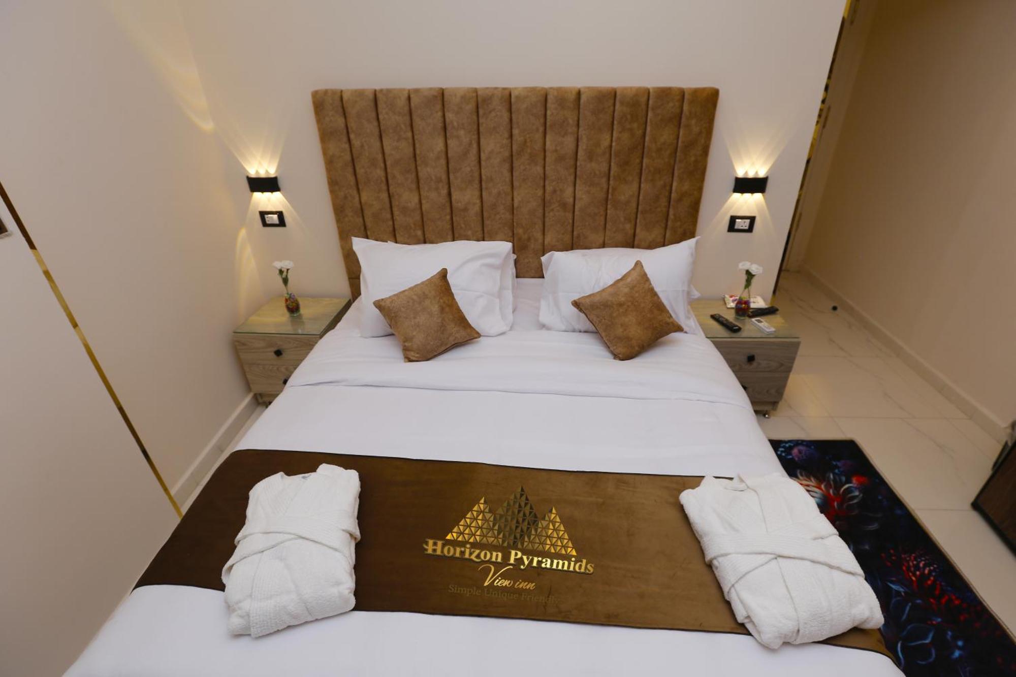 Horizon Pyramids View Inn Kafrat al Jabal Exterior foto