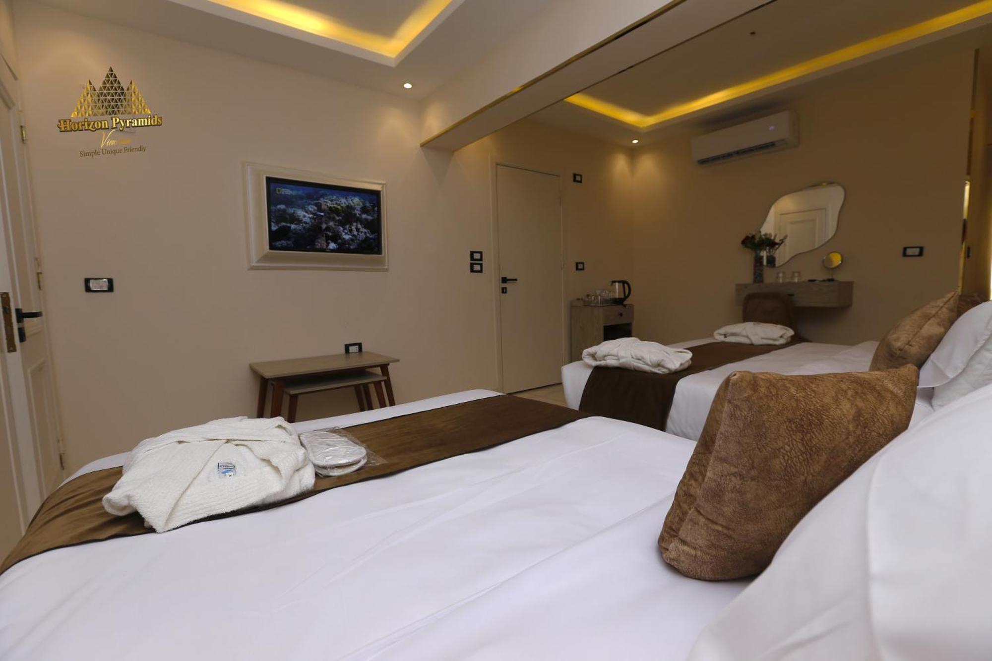 Horizon Pyramids View Inn Kafrat al Jabal Exterior foto