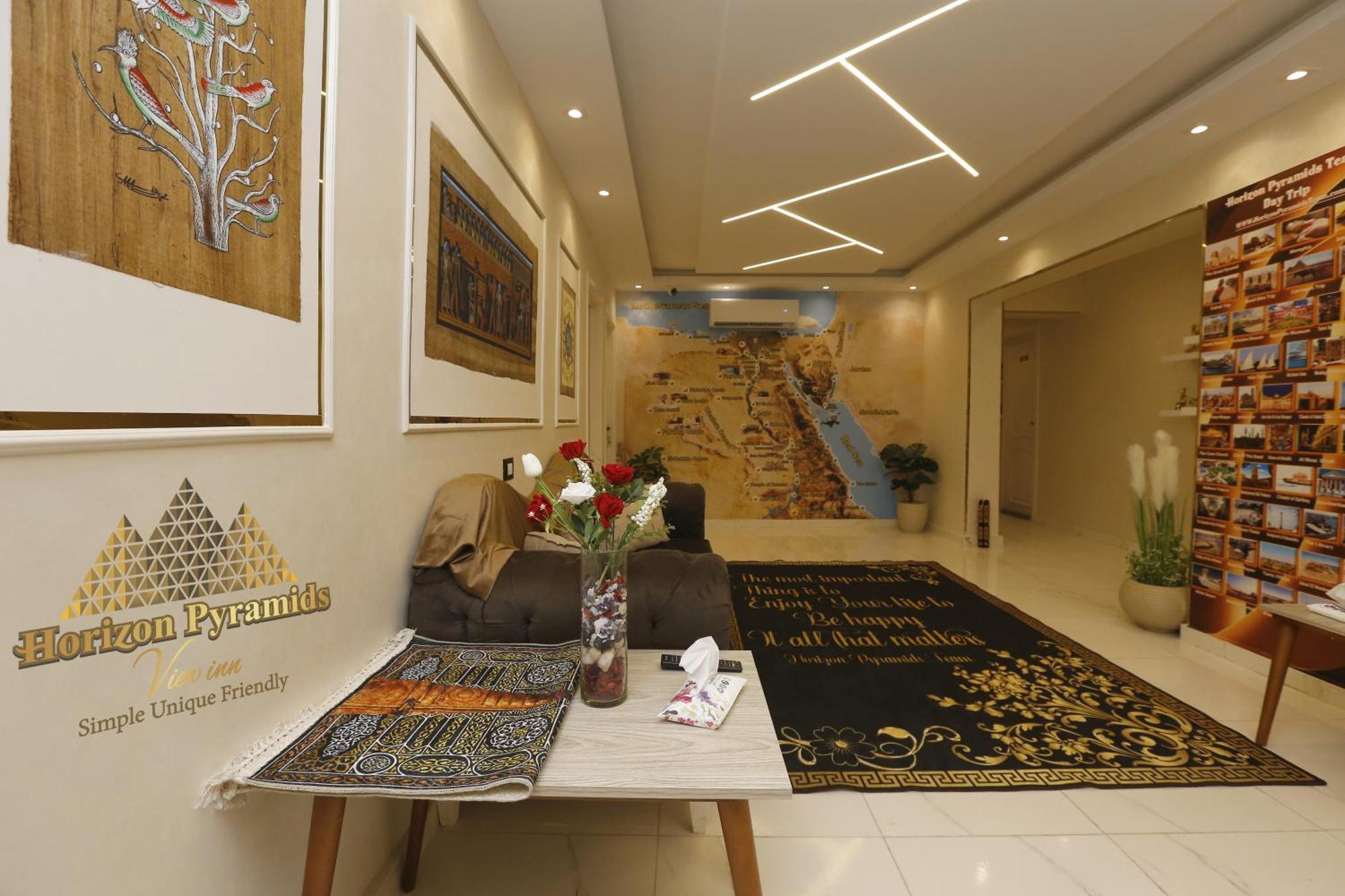 Horizon Pyramids View Inn Kafrat al Jabal Exterior foto