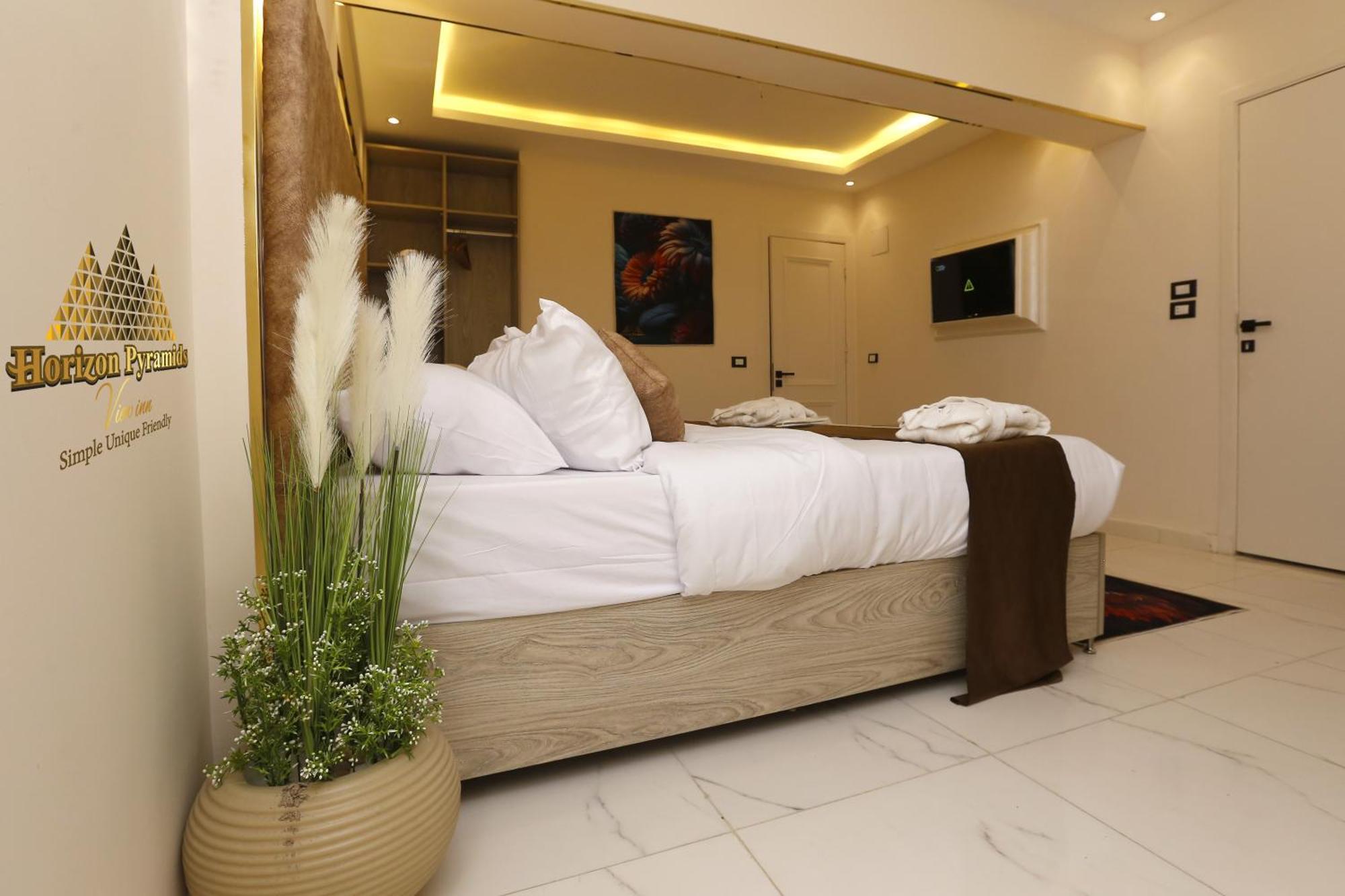 Horizon Pyramids View Inn Kafrat al Jabal Exterior foto
