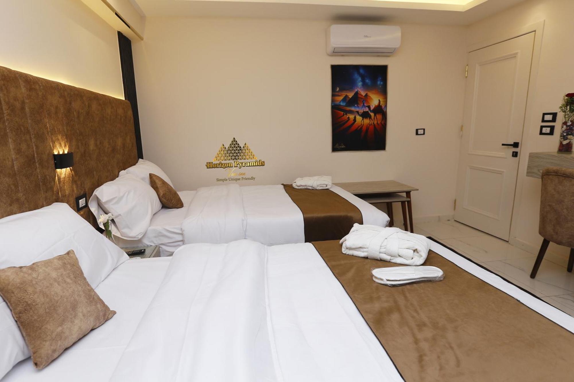 Horizon Pyramids View Inn Kafrat al Jabal Exterior foto