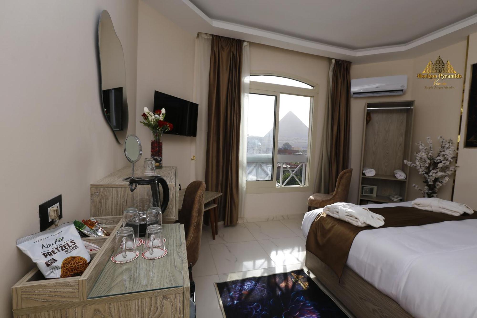 Horizon Pyramids View Inn Kafrat al Jabal Exterior foto