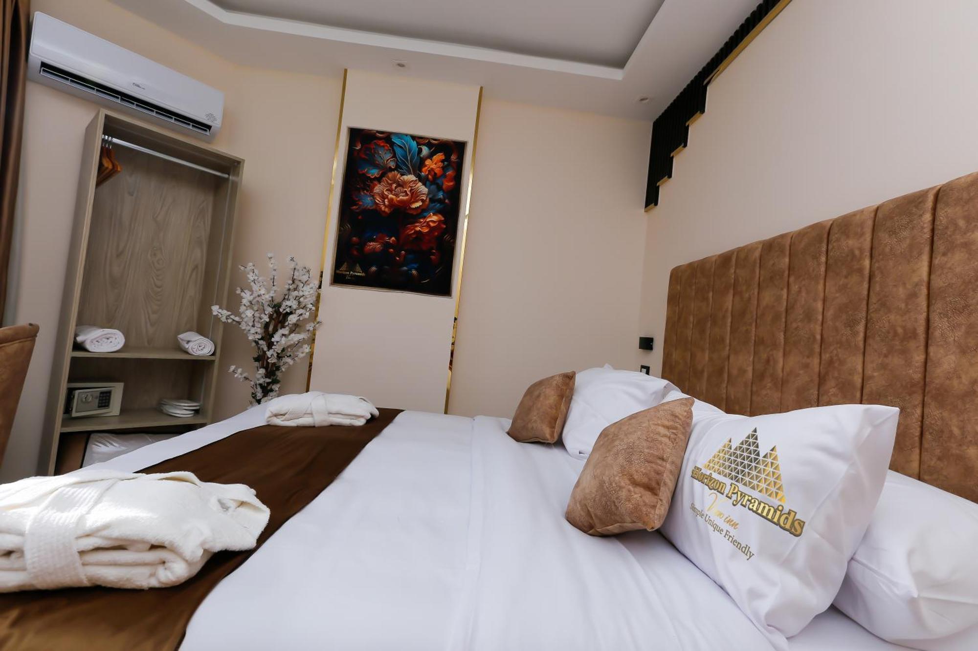 Horizon Pyramids View Inn Kafrat al Jabal Exterior foto
