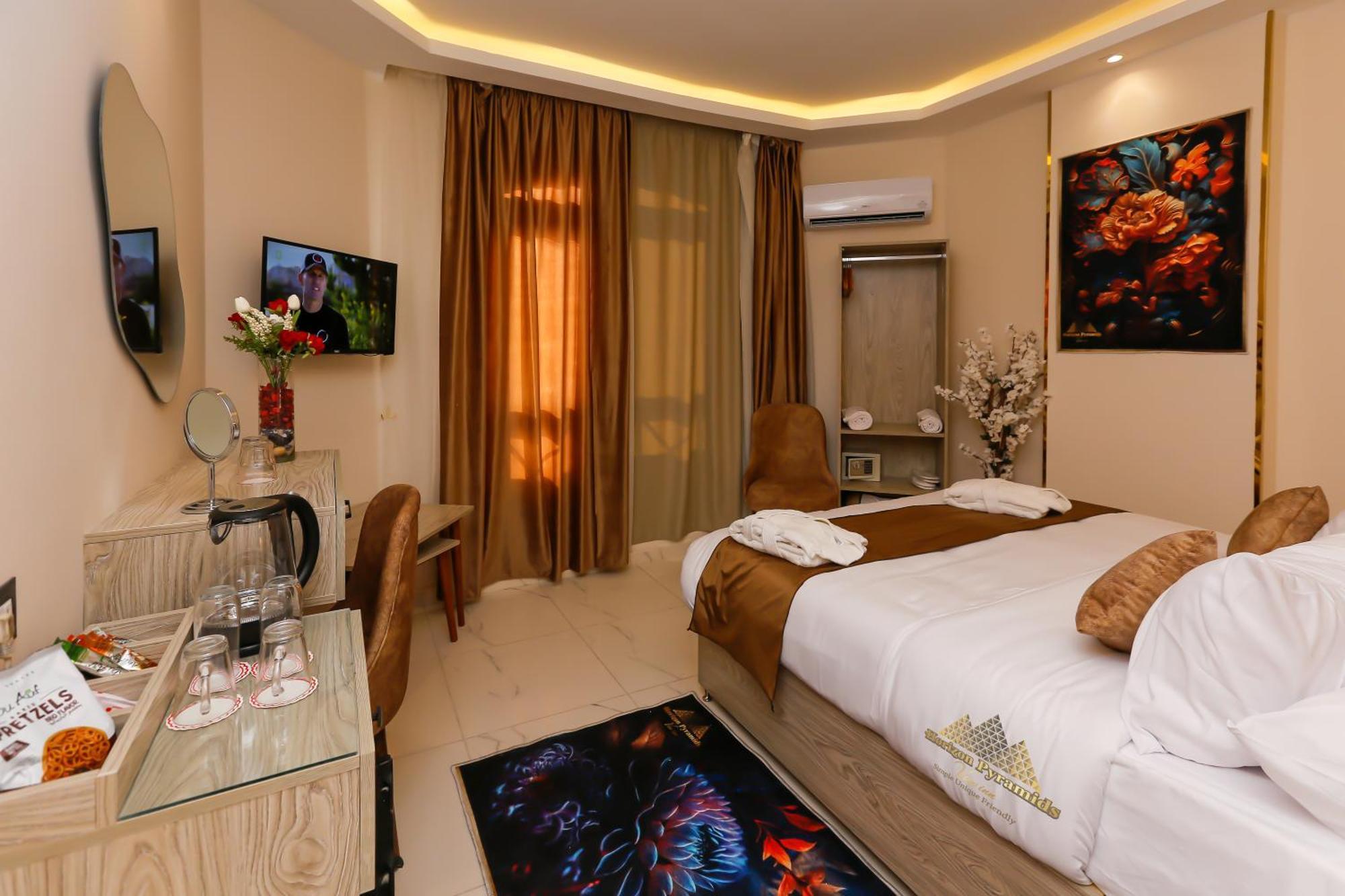 Horizon Pyramids View Inn Kafrat al Jabal Exterior foto